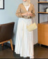 Pleated Long Skirts
